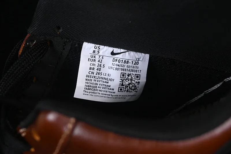 All categories Nk Air Force 1 Air Force series Nk Air Force 1 Low Air Force low-top Nike Air Force 1'07 Low LV joint brown and black bottom Air Force 1 low-top casual sneakers DF0188-120